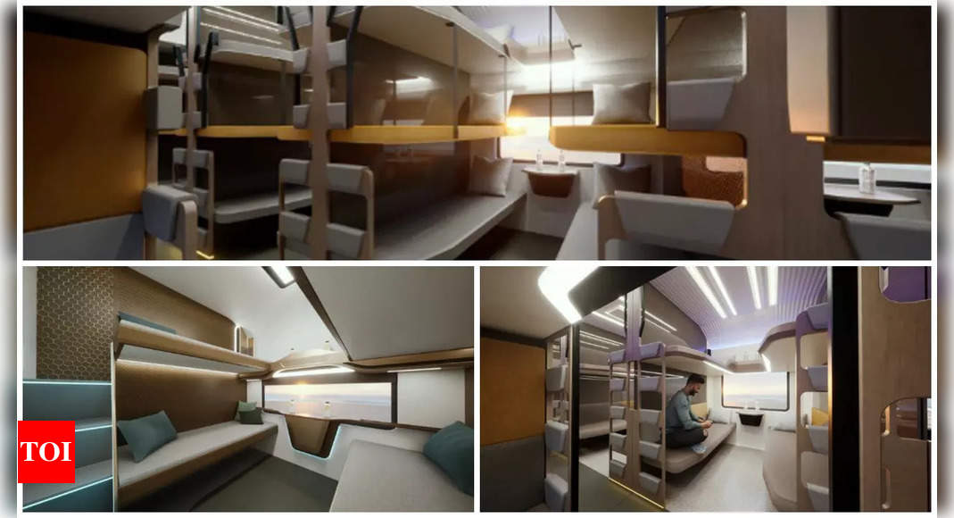 Railway Minister Ashwini Vaishnaw Releases Pictures Of Concept Train Of ...