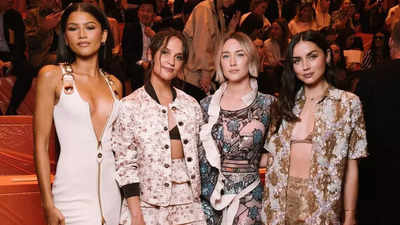 Zendaya, Jaden Smith, Gemma Chan and more stars attend Louis Vuitton's