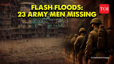 Sikkim flash floods: 23 army men missing after cloud burst in Lachen Valley