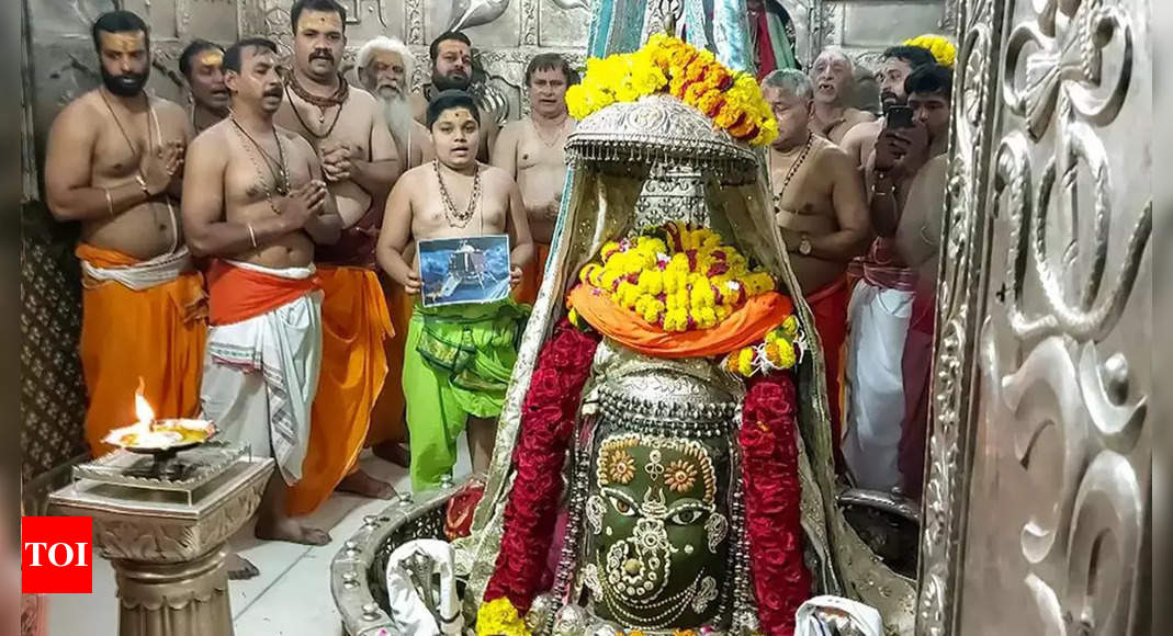 Ujjain Mahakaleshwar Temple Special Tunnel Being Built To Facilitate Movement Of Devotees 0502