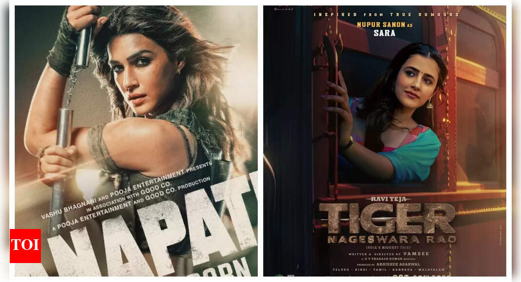 Nupur Sanon’s reacts to ‘Ganapath’ and ‘Tiger Nageswara Rao’ clash; leaves Kriti Sanon mighty impressed | Hindi Movie News – Times of India