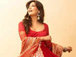 ​Chitrangda Singh sets festive vibes high in red ethnic wear​