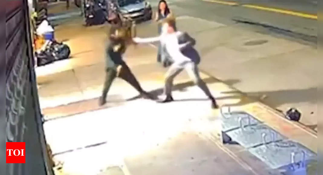 Caught on cam: US activist stabbed to death in front of girlfriend in New York