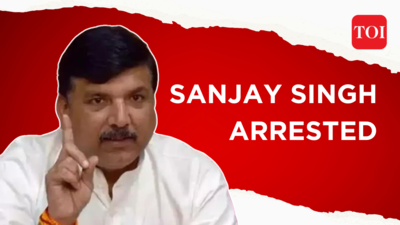 AAP MP Sanjay Singh arrested in money laundering case