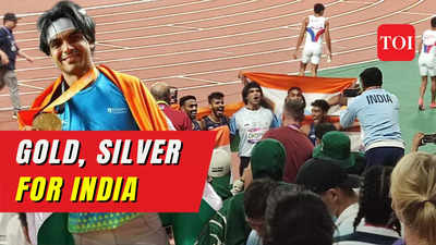 Asian Games 2023: Neeraj Chopra and Kishore Jena win Gold and Silver for India in Javelin throw competition