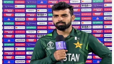 Shadab Khan blames THIS Indian food for Pakistan's poor performance on field