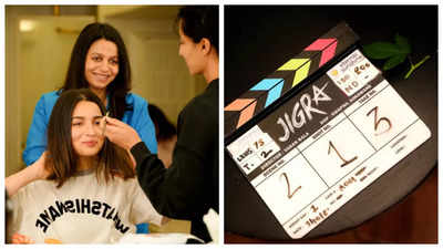 Alia Bhatt begins work on her next film 'Jigra'; says she is keeping her 'fingers and toes crossed'