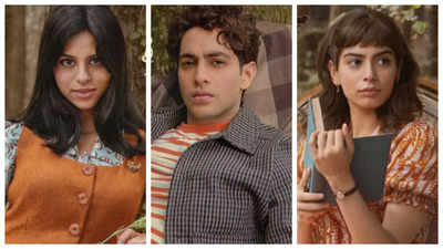 Zoya Akhtar unveils 'The Archies' character posters featuring Suhana Khan, Agastya Nanda, Khushi Kapoor, Dot and others