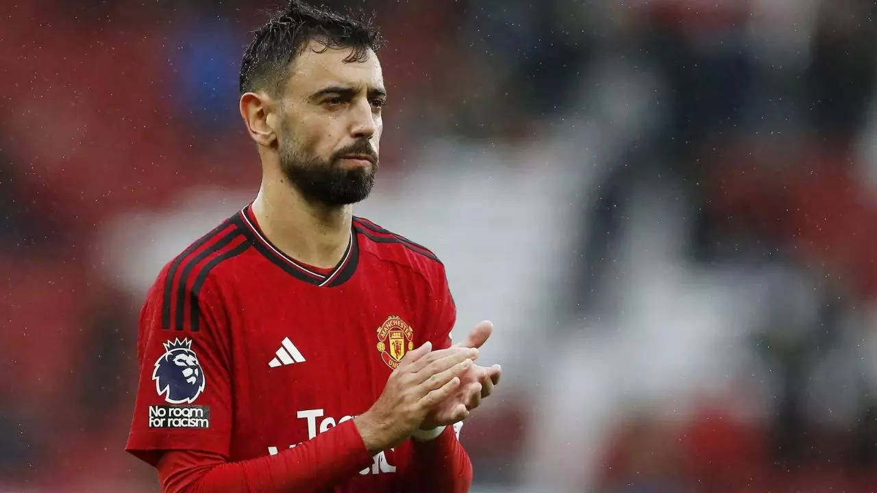 Manchester United captain Bruno Fernandes tops list for most