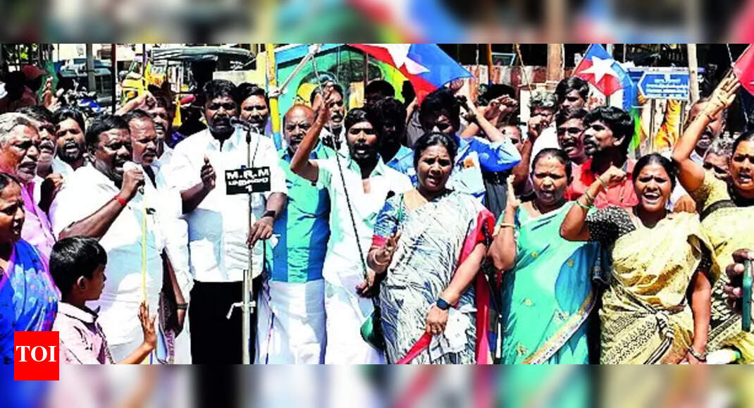 Residents Housing Board Residents Protest Poor Maintenance Of Premises