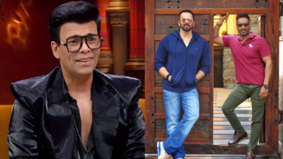 Rohit shetty and karan cheap johar show