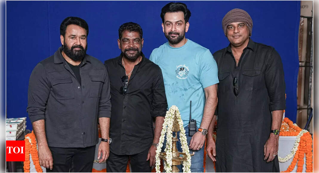 Prithviraj Sukumaran S L2e Empuraan Starring Mohanlal Starts Rolling Malayalam Movie News Prithviraj Sukumaran S L2e Empuraan Starring Mohanlal Starts Rolling Malayalam Movie News