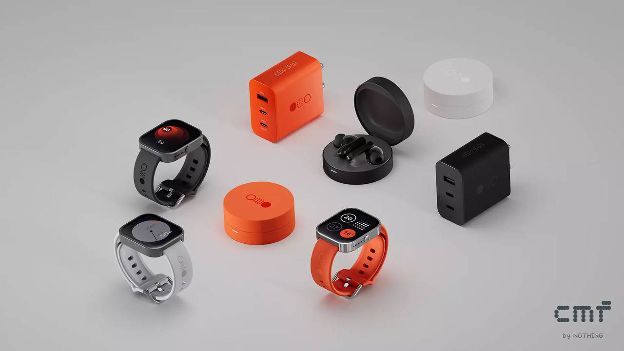 CMF by Nothing earbuds, smartwatch, GaN charger to be available in