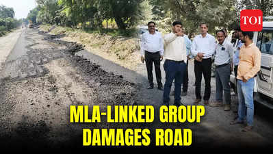 Goonda tax not paid MLA linked group damages construction in UP s Shahjahanpur