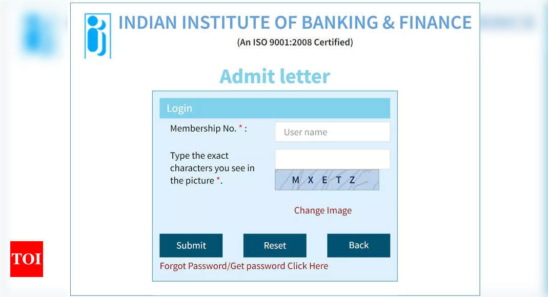 JAIIB Admit Card 2023 released at iibf.org.in, download link here