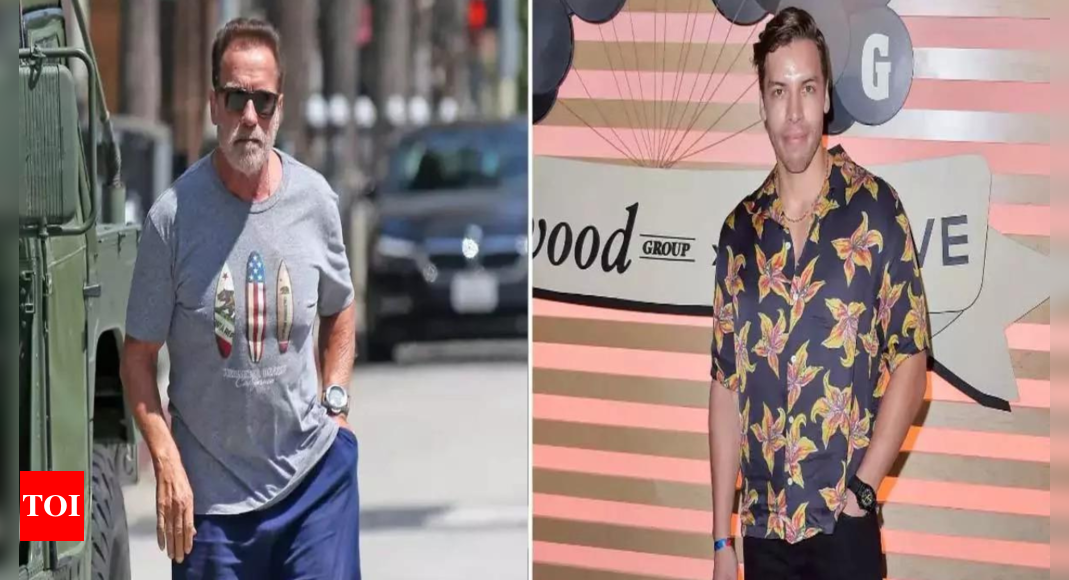 Joseph Baena, Arnold Schwarzenegger's son, resembles father at Malibu triathlon