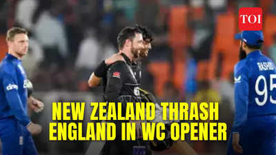 ICC World Cup 2023: New Zealand beat England in opening match by 9 wickets, take sweet revenge of loss in 2019 final