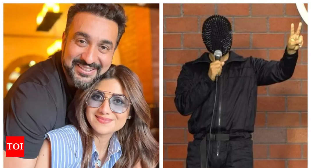 1070px x 580px - Shilpa Shetty's husband Raj Kundra takes a witty dig at porn app scandal as  he makes his debut as a stand-up comedian - WATCH video | Hindi Movie News  - Times of India