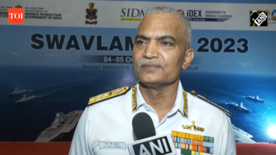 Navy Chief Admiral R Hari Kumar on INS Vikrant’s re-lift status: “Undergoing the guarantee docking…”