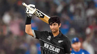 New Zealand's surprise hero Rachin Ravindra soaks in his maiden ODI ton