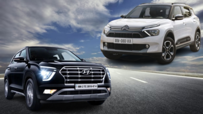 Hyundai Creta: Citroen C3 Aircross vs Hyundai Creta: Price, features,  engine, specifications comparison - Times of India