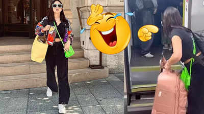 LOL! Sara Ali Khan carries 'too many bags' as she goes on a trip to London, netizens get shocked