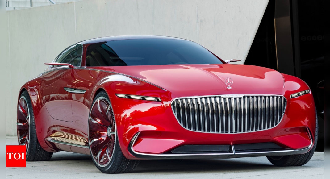 Stunning 'Vision Mercedes-Maybach 6' to mark India debut on October 11: 500  km range, 738 hp power - Times of India