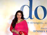 ​Rajveer Deol and Paloma Dhillon light up the screening event for their debut movie 'Dono'​