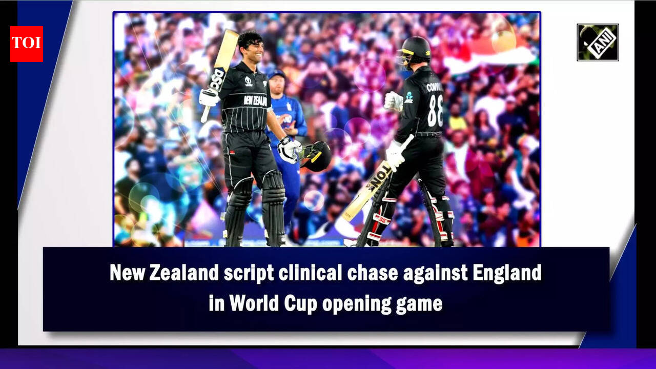 world cup: New Zealand script clinical chase against England in World ...
