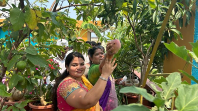 Vizag woman Bangaru Jhani selected for Rythu Nestham award for terrace garden
