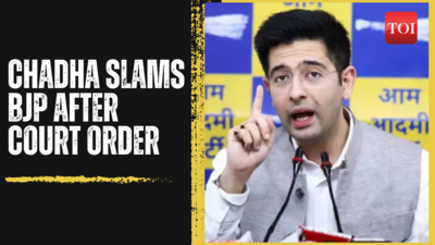 AAP MP Raghav Chadha hits out at BJP after Delhi court lifts stay on dispossession order of his Type VII bungalow
