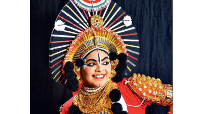 At age 3, she made a mark in a 500-year-old dance form