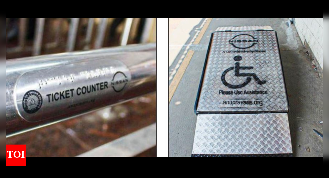 Train stations to be disabled-friendly | Chennai News - Times of India
