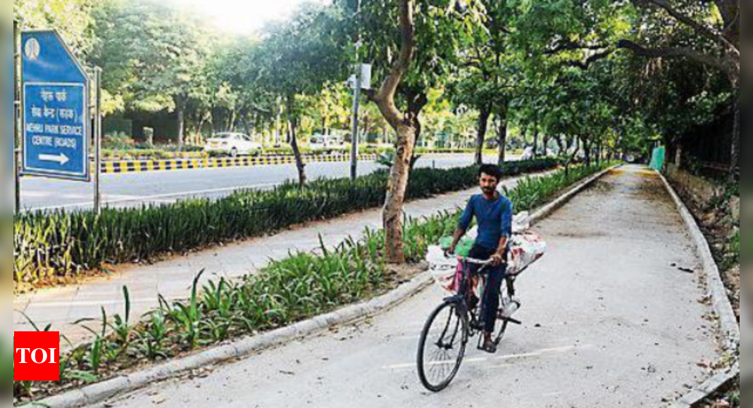 delhi-cycle-track-around-nehru-park-to-be-ready-by-november-end