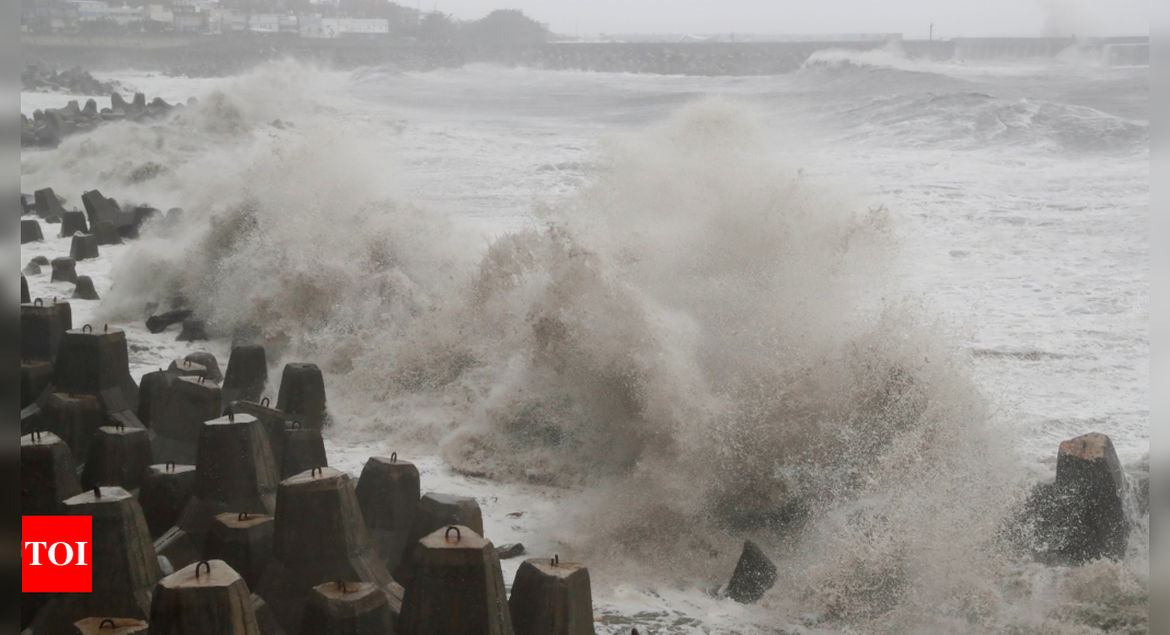 China warns of big waves, wind and rain as Typhoon Koinu approaches