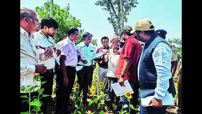 Drought Survey: Central Team Visits B’gavi To Assess Drought Situation ...