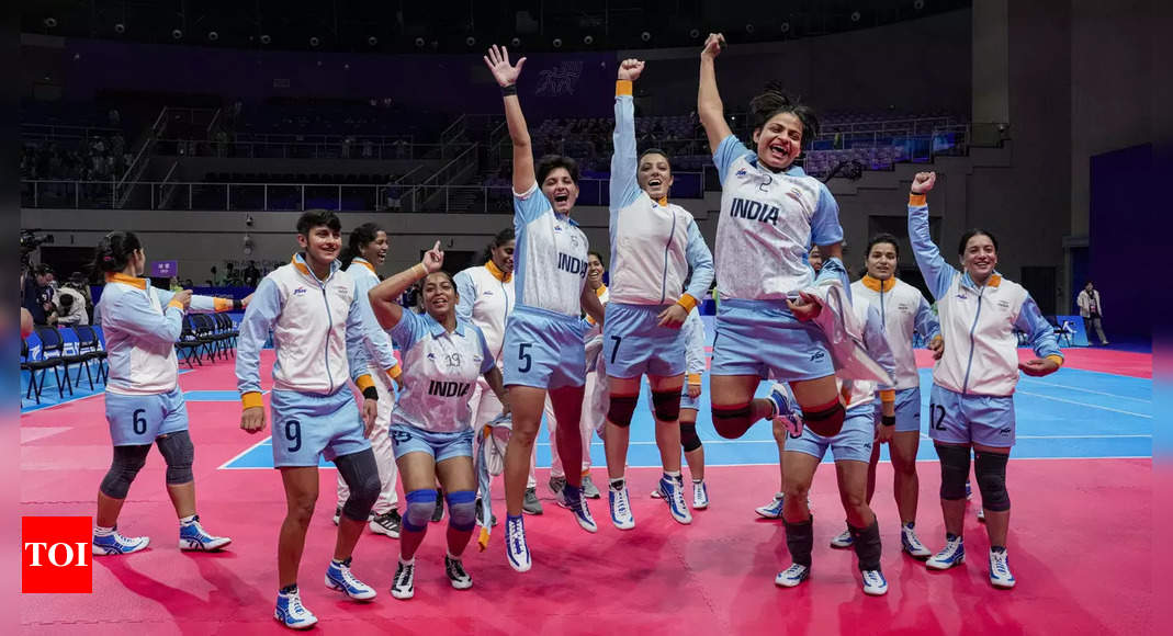 Asian Games: Women's Kabaddi Team Wins Gold For India's 100th Medal In ...