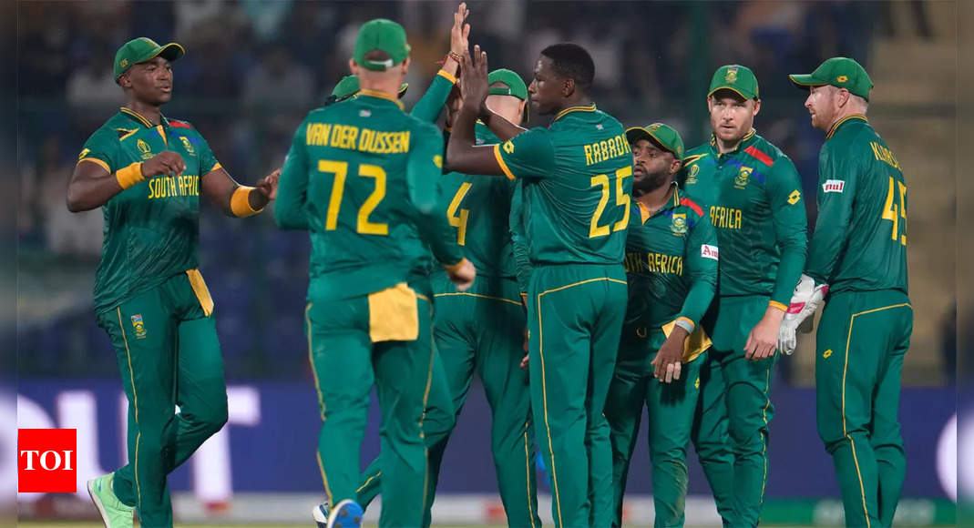 South Africa Vs Sri Lanka Highlights Icc World Cup 2023 Record Setting South Africa Kick Off 0461