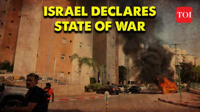 Israel declares state of war as Hamas fire over 5,000 rockets