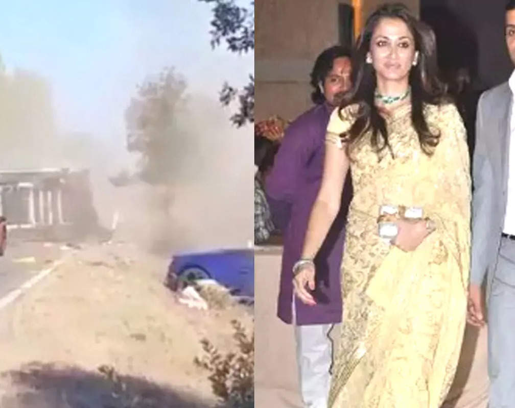 
Days after Italy car crash, Gayatri Joshi and her husband Vikas Oberoi return to India
