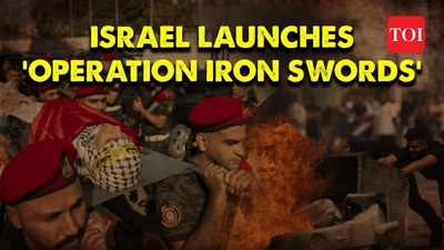 Israel Under Attack: Hamas fires 5000 rockets in 20 minutes | Israel begins 'Operation Iron Swords'