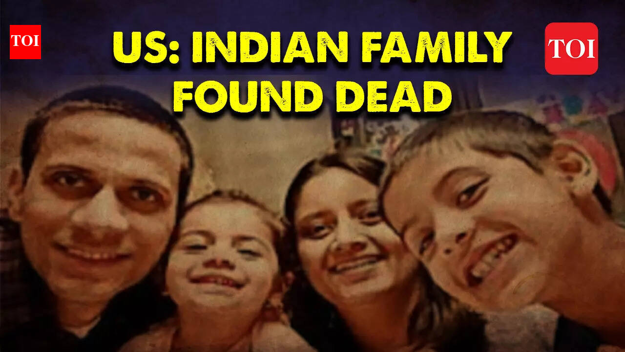 Indian family of four found dead in US