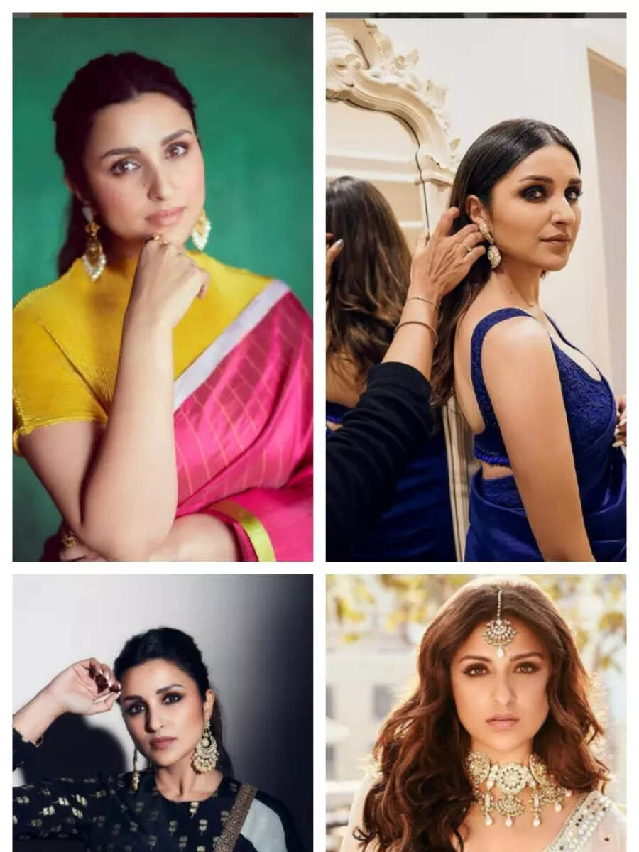 Each time Parineeti slayed in ethnic wear