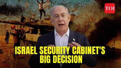 Watch: Israel's Security Cabinet makes big decision on Hamas and Gaza, here is what PM Netanyahu said...