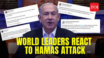 Hamas launches a surprise attack on Israel: World leaders react