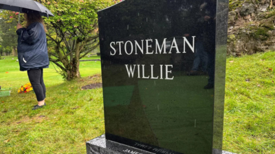 Stoneman Willie buried after 128 years as James Murphy