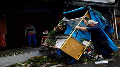 Hong Kong closes schools, raises warning for Typhoon Koinu