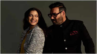 Kajol Vs Ajay Xxx - Kajol reveals her husband actor Ajay Devgn hasn't watched many of her films  | Hindi Movie News - Times of India