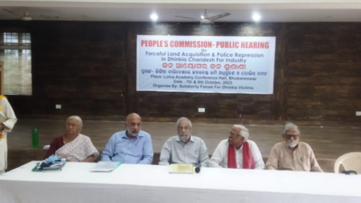 People’s Commission recommends Odisha govt not to take coercive action or steps for eviction in Dhinkia area