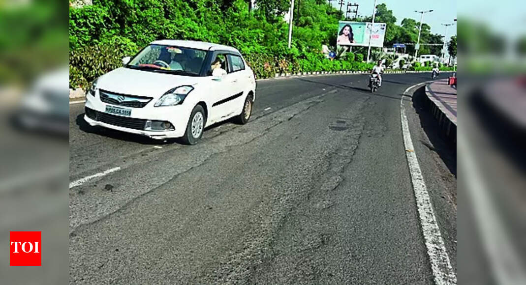 Battered By Heavy Vehicles, Vip Road Awaits Makeover | Bhopal News ...